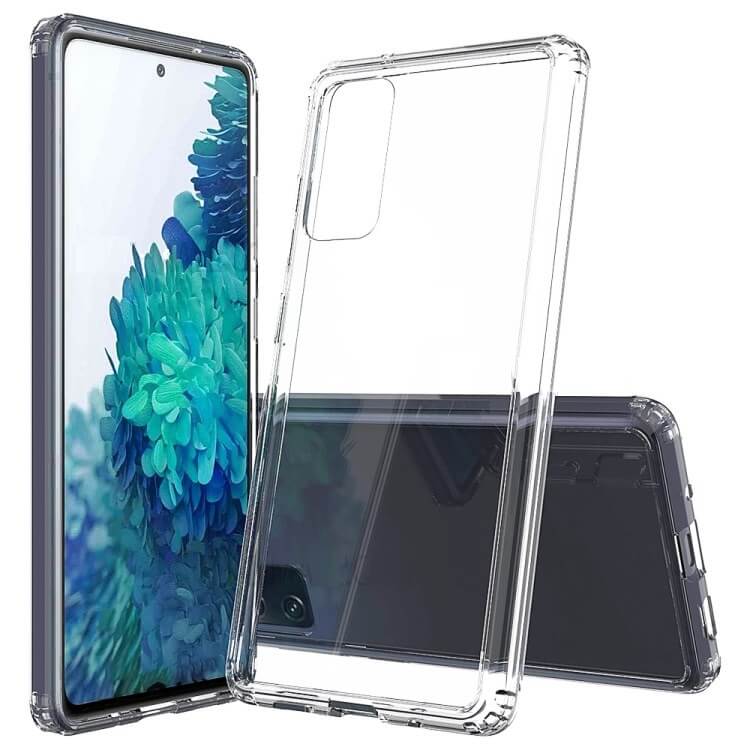 Противоударен Калъф за Samsung A03S, Hybrid Clear Case, Прозрачен
