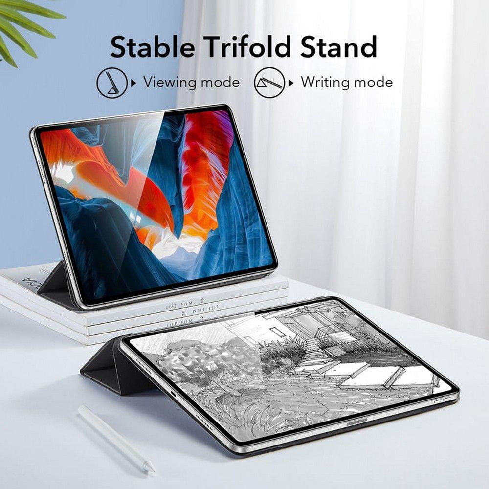 Тънък Калъф за iPad Pro 12.9" 2022-2018/ Air 13, ESR Rebound Magnetic Case, Черен (6)