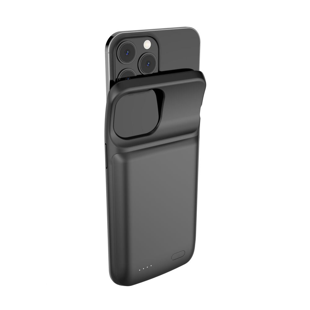 Калъф Батерия за iPhone 13 Pro Max/ 12 Pro Max, Tech-Protect Power Bank Case, Черен (5)