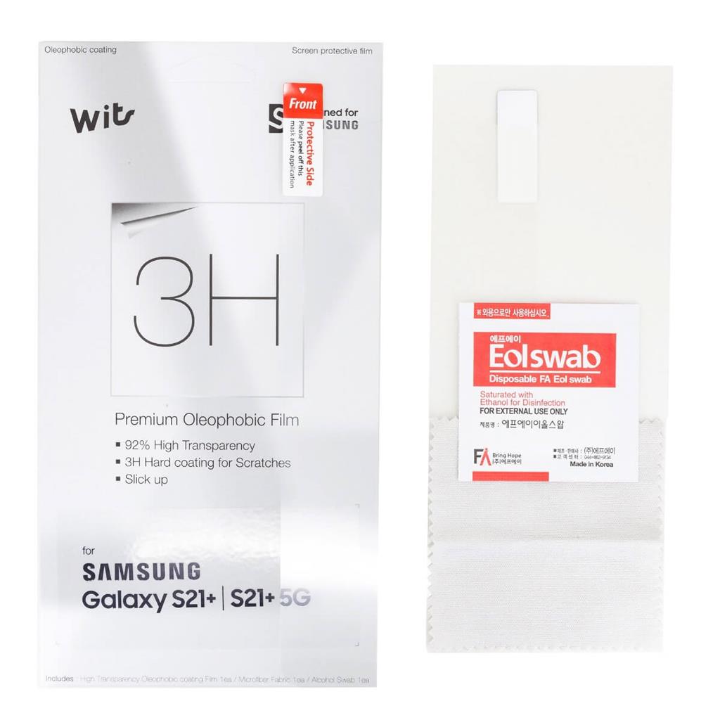 Оригинален Протектор за Samsung S21 Plus, Folio Glass GP-TFG996WS, Прозрачен (3)