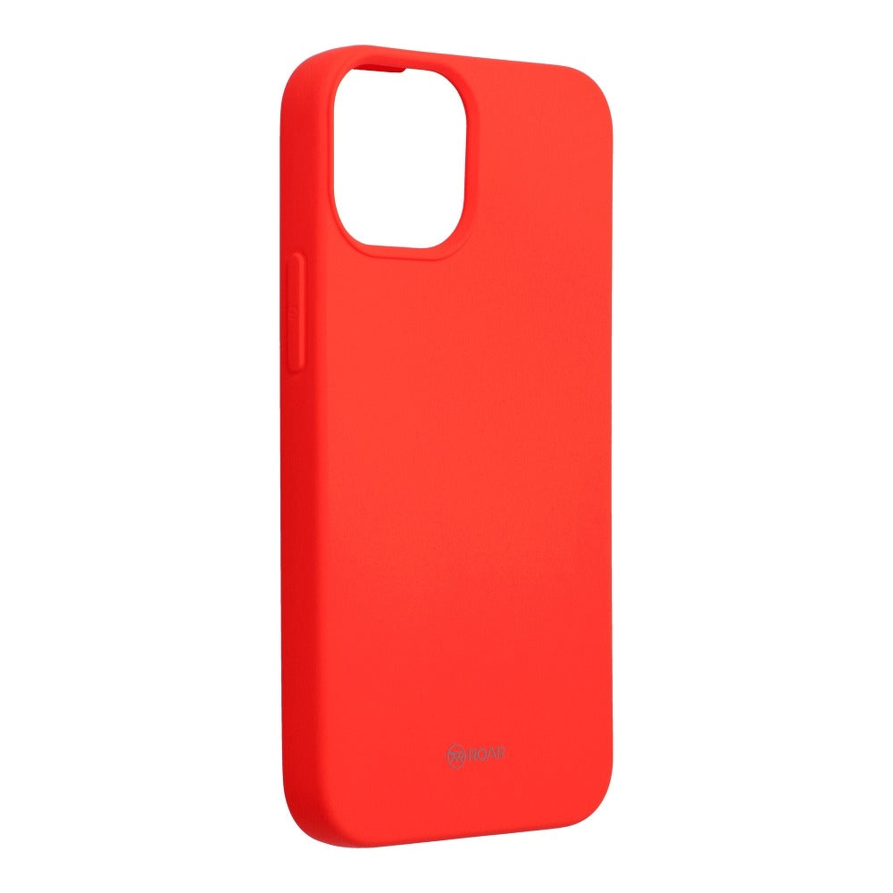 Силиконов Калъф за iPhone 13 Mini, Roar Color Case, Червен