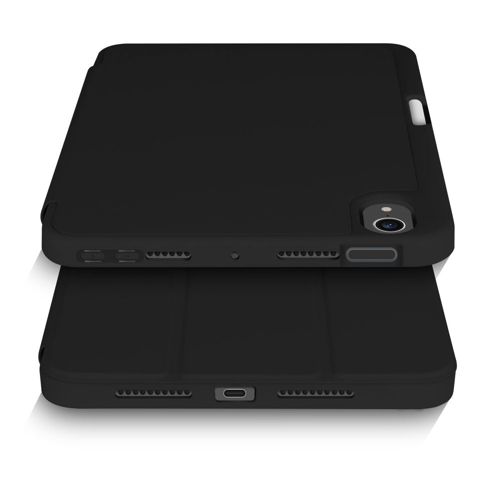 Калъф за iPad Mini 6/7 2024, Tech-Protect Icon Tri-Fold Case, Черен (4)