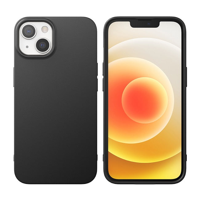 Противоударен Силиконов Калъф за iPhone 13 Mini, Ringke Air S Case, Черен (3)