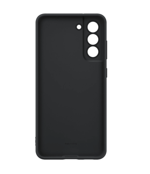 Оригинален Силиконов Калъф за Samsung S21 FE, Silicone Cover Case EF-PG990TBE, Черен (5)