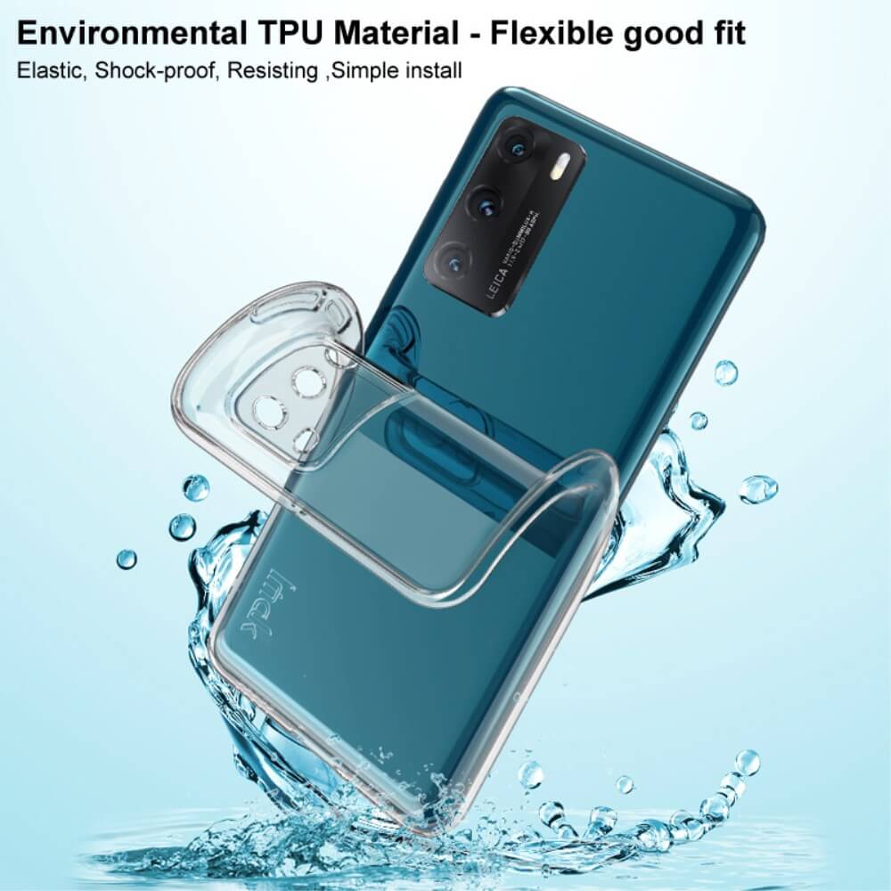 Силиконов Калъф за Huawei Nova 8i, Imak Crystal Case UX-5, Прозрачен (3)