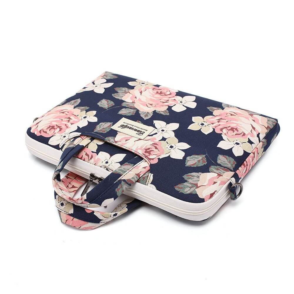 Дамска Чанта за Лаптоп 15-16", Canvaslife Rose Briefcase, Син (2)