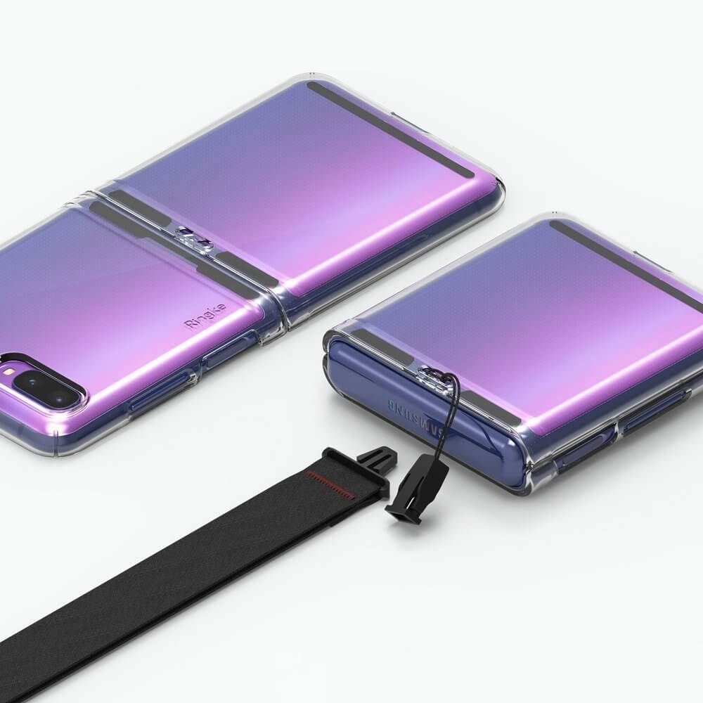 Поликарбонатен Калъф за Samsung Z Flip, Ringke Ultra-Thin Case, Прозрачен (2)