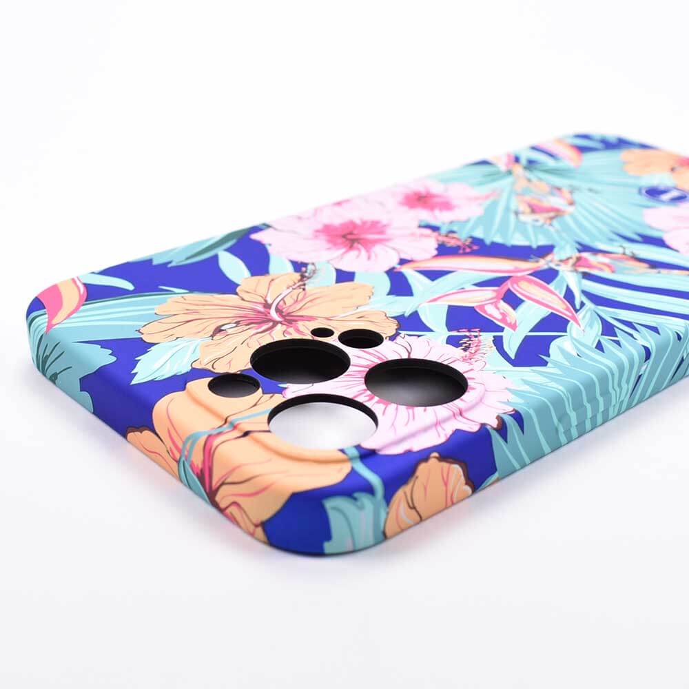 Екзотичен Калъф за iPhone 12 Pro Max, Luxo Natural Case, Цветен (2)