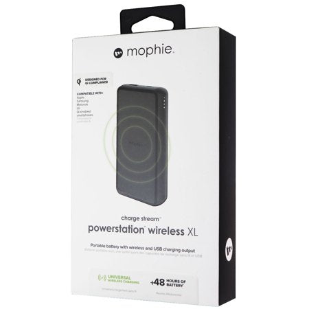Външна Батерия с Безжично Зареждане за iPhone, Mophie Powerstation Wireless 6040mAh, Черен (4)
