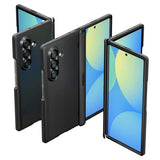 Magsafe Калъф с Предпазител за Samsung Z Fold 7, Spigen Slim Armor Pro Case, Черен (5)