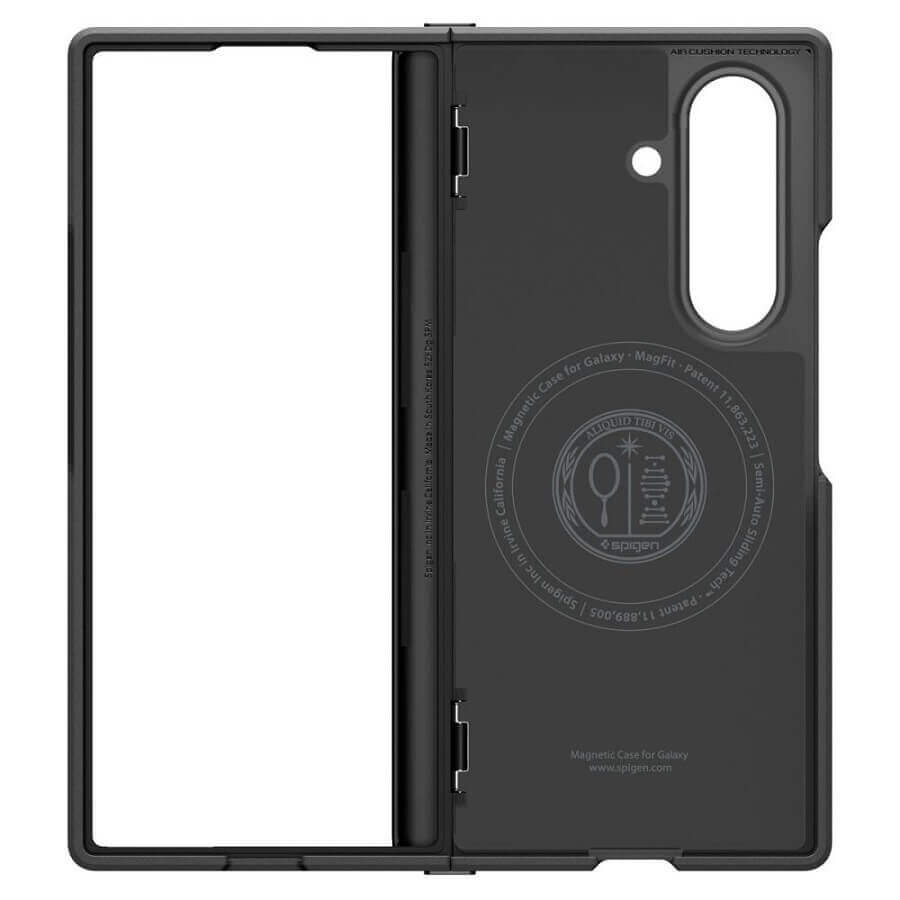 Magsafe Калъф с Предпазител за Samsung Z Fold 7, Spigen Slim Armor Pro Case, Черен (9)