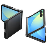 Magsafe Калъф с Предпазител за Samsung Z Flip 7, Spigen Slim Armor Pro Case, Черен (9)