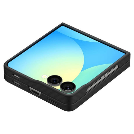 Тънък Карбонов Калъф за Samsung Z Flip 7, Spigen AirSkin Aramid Case, Черен (9)