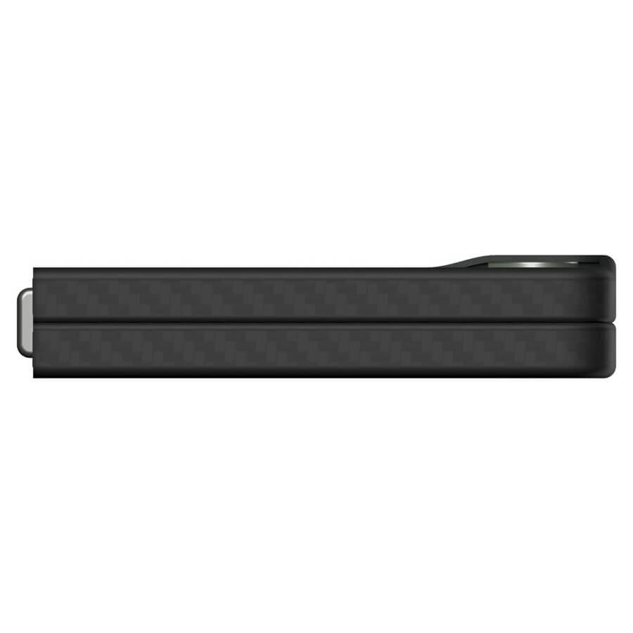 Тънък Карбонов Калъф за Samsung Z Flip 7, Spigen AirSkin Aramid Case, Черен (12)