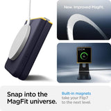 Magsafe Калъф за Samsung Z Flip 7, Spigen Nano Pop Case, Лилав (3)