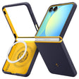 Magsafe Калъф за Samsung Z Flip 7, Spigen Nano Pop Case, Лилав