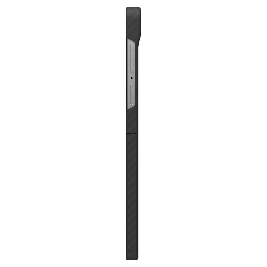 Тънък Карбонов Калъф за Samsung Z Flip 7, Spigen AirSkin Aramid Case, Черен (6)