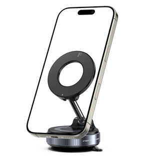 Магнитна Стойка за Кола, Tech-Protect Magsafe N60 Dashboard Holder, Черен