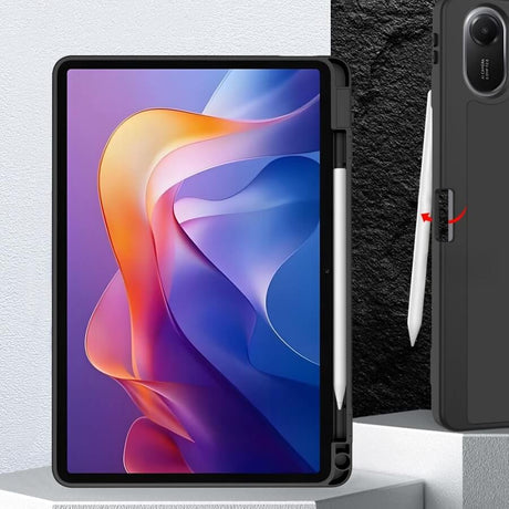 Защитен Калъф за Xiaomi Redmi Pad 2 11" 2025, Tech-Protect Trifold Slim Pen Case, Черен (10)