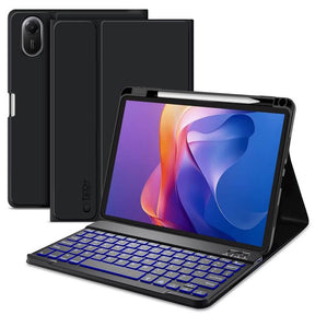 Калъф с Клавиатура за Xiaomi Redmi Pad 2 11" 2025, Tech-Protect SC Pen Keyboard Case, Черен