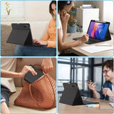 Калъф с Клавиатура за Xiaomi Redmi Pad 2 11" 2025, Tech-Protect SC Pen Keyboard Case, Черен (10)