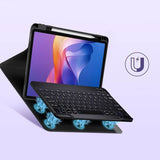 Калъф с Клавиатура за Xiaomi Redmi Pad 2 11" 2025, Tech-Protect SC Pen Keyboard Case, Черен (7)