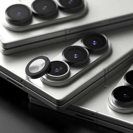 Протектор за Камерата на Samsung Z Fold 7, Ringke Cam Lens Frame Glass 2бр., Черен (5)