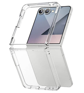 Тънък Калъф за Samsung Z Flip 7, Ringke Fusion Case, Прозрачен