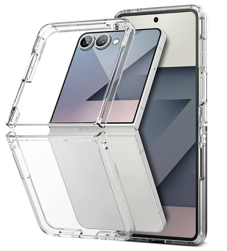 Тънък Калъф за Samsung Z Flip 7, Ringke Fusion Case, Прозрачен (2)