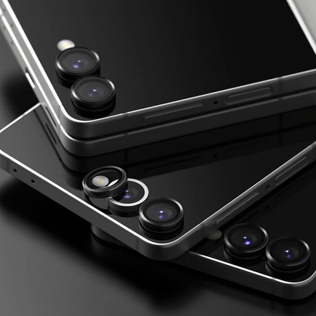 Протектор за Камерата на Samsung Z Flip 7, Ringke Cam Lens Glass 2бр., Черен (5)