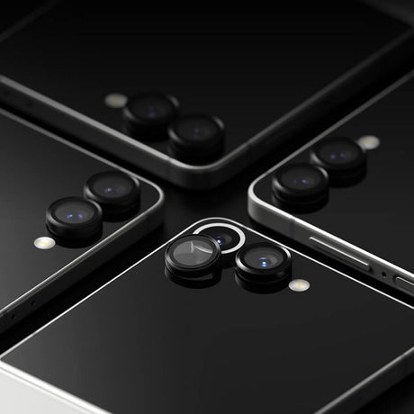 Протектор за Камерата на Samsung Z Flip 7, Ringke Cam Lens Glass 2бр., Черен (6)