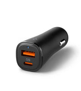 Зарядно за Кола, Spigen ArcStation Essential Dual Port 48W, Черен (2)