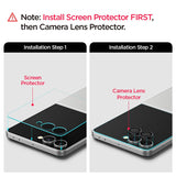 Протектор за Външния Дисплей на Samsung Z Flip 7, Spigen EZ Fit Glass 2бр., Прозрачен (8)