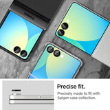 Протектор за Камерата на Samsung Z Flip 7, Spigen EZ Fit Optik Pro Glass tR 2бр., Черен (11)