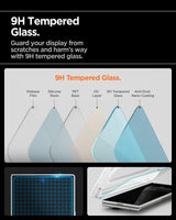 Протектор за Samsung Z Fold 7, Spigen EZ Fit Pro HD Glass tR 2бр., Прозрачен (9)