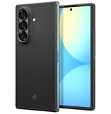 Карбонов Калъф за Samsung Z Fold 7, Spigen AirSkin Aramid Case, Черен (4)