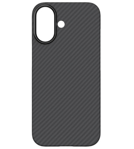 Magsafe Калъф за iPhone 17, Pitaka Edge Black-Gray Case, Черен (3)