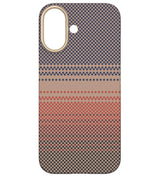 Magsafe Калъф за iPhone 17, Pitaka Edge Sunset Case, Кафяв (6)