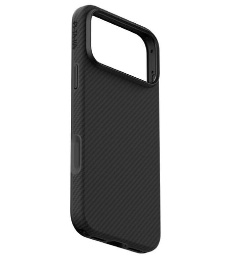 Magsafe Калъф за iPhone 17 Pro Max, Pitaka Aramid UltraGuard Black-Gray Case, Черен (6)