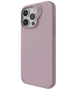 Magsafe Калъф за iPhone 15 Pro Max, ZAGG Manhatan Snap Ultra Slim Case, Сиво/Лилав (3)