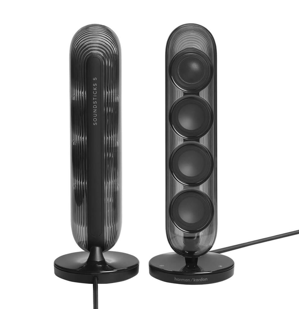 Безжична Колона, Harman Kardon SoundSticks 5, Черен (8)