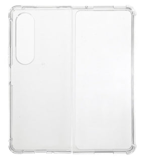 Противоударен Калъф за Samsung Z Fold 4, Shockproof TPU, Прозрачен