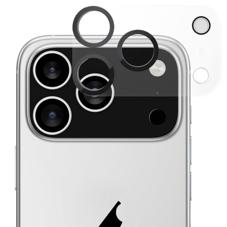 Цялостен Протектор за Камерата на iPhone 17 Pro Max, Joyroom Cam Glass, Прозрачен (3)