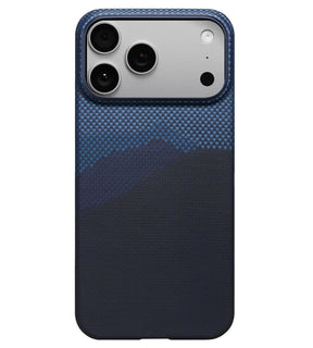 Magsafe Калъф за iPhone 17 Pro Max, Pitaka Edge Over the Horizon Case, Син