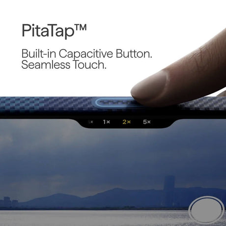 Magsafe Калъф за iPhone 16 Pro Max, Pitaka Edge Over the Horizon Case, Син (2)