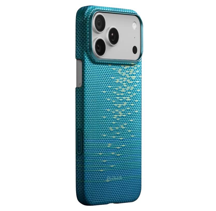 Подаръчен комплект за iPhone 17 Pro Max, Pitaka Lucid Blue (Limited Art Edition), Син (8)