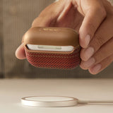 Magsafe Калъф за Apple AirPods Pro 3, Pitaka Aramid Fiber Magnetic Sunset Case, Кафяв (6)