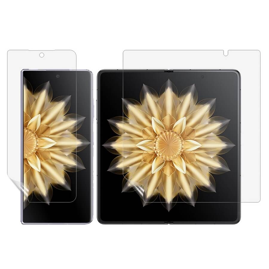 Комплект Протектори 2в1 за Honor Magic V5/ V3/ V2, Screen Set Film Glass, Прозрачен