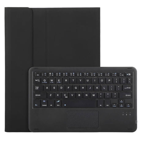 Калъф с Клавиатура за Samsung Tab A11 Plus/ A9 Plus 11", Keyboard TouchPad Case, Черен (4)