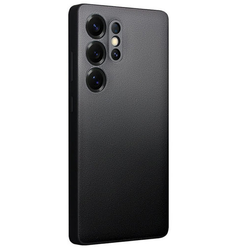 Активен Кожен Калъф за Samsung S25 Ultra, Qialino Smart View Book Case, Черен (2)